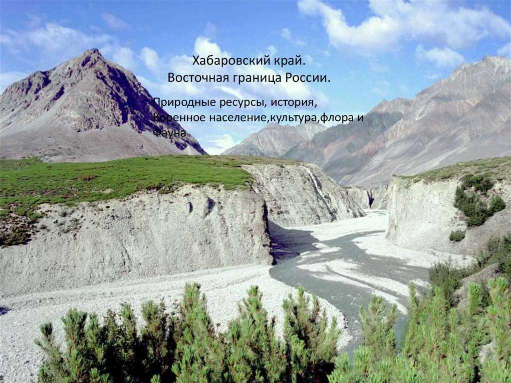 Природные ресурсы, экономика и экологическое состояние хабаровского края - реферат по географии, экономической географии