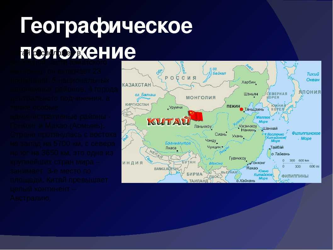 Природные ресурсы китая