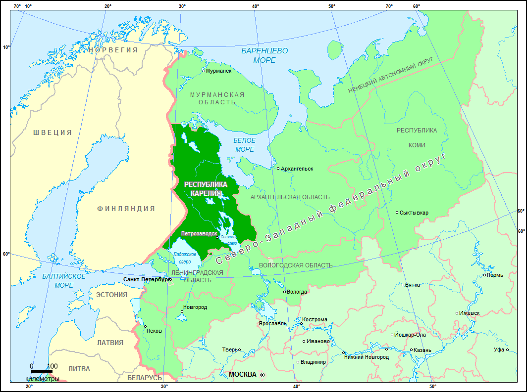 В республику карелия на машине: где это находится на карте россии - фото (сезон 2024)