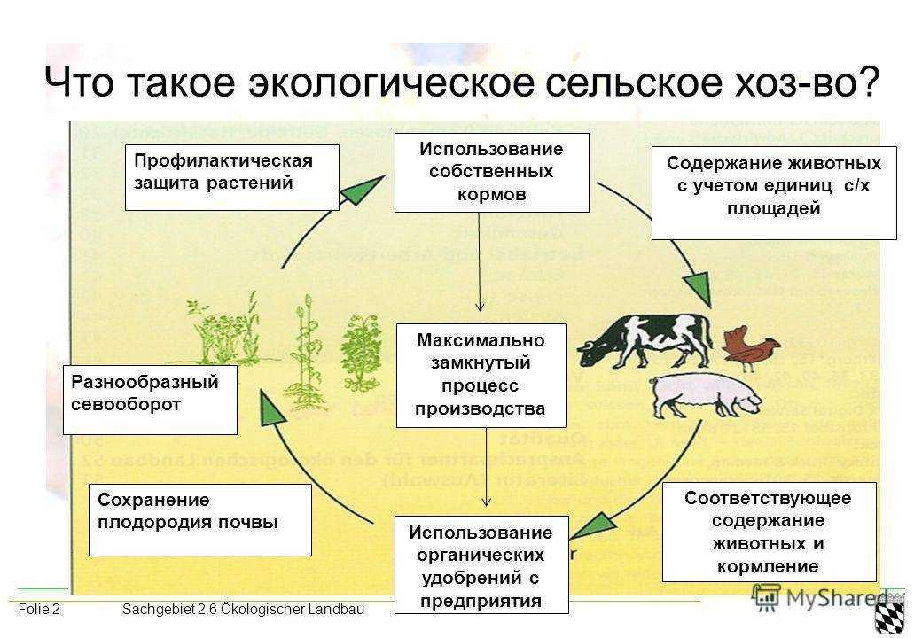 Воздействие сельского хозяйства на окружающую среду