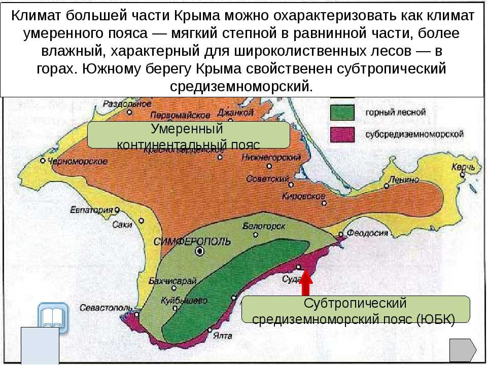 Интересные факты о природе крыма