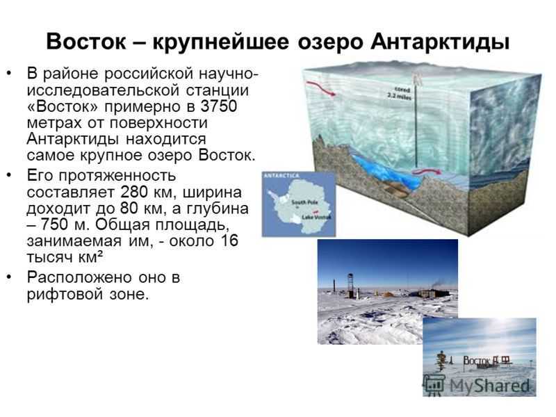 Антарктида реки и озера — от земли до неба