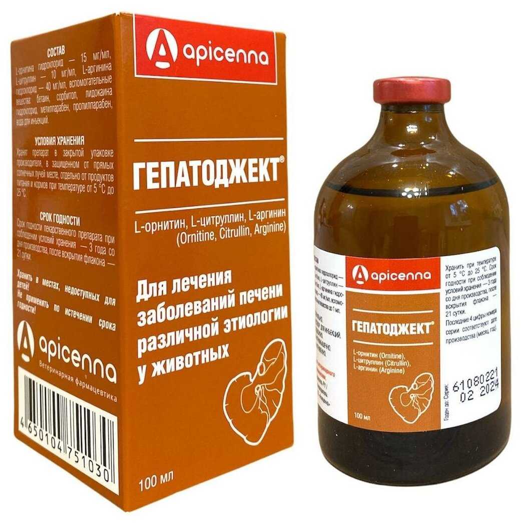Гепатоджект для кошек и собак: свойства и особенности состава, инструкция по применению и противопоказания