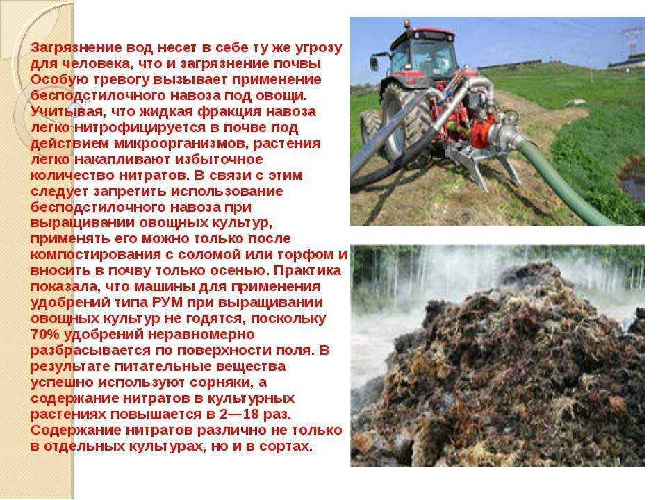 Сельскохозяйственное загрязнение окружающей среды