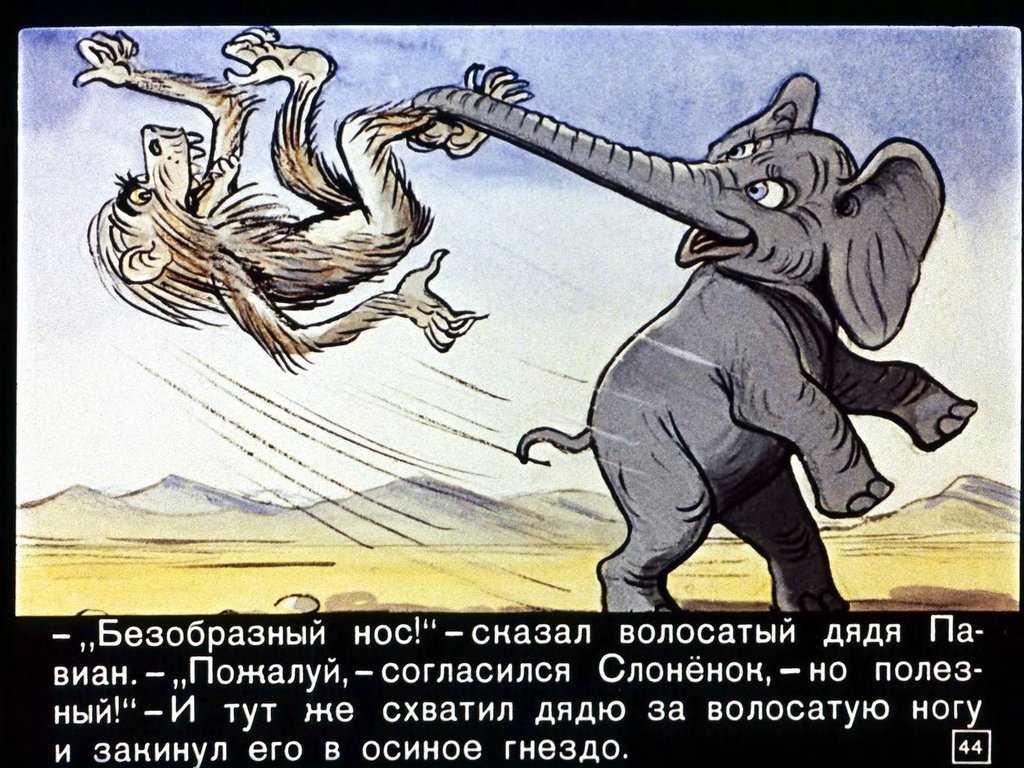 Зачем слону хобот?