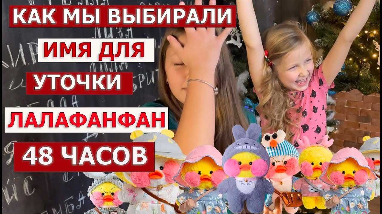 Как назвать игрушку уточку лалафанфан девочку