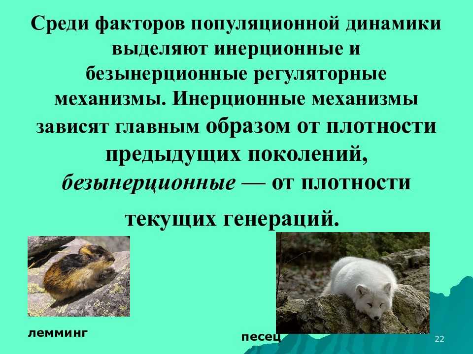 § 34. популяции и процессы их регуляции