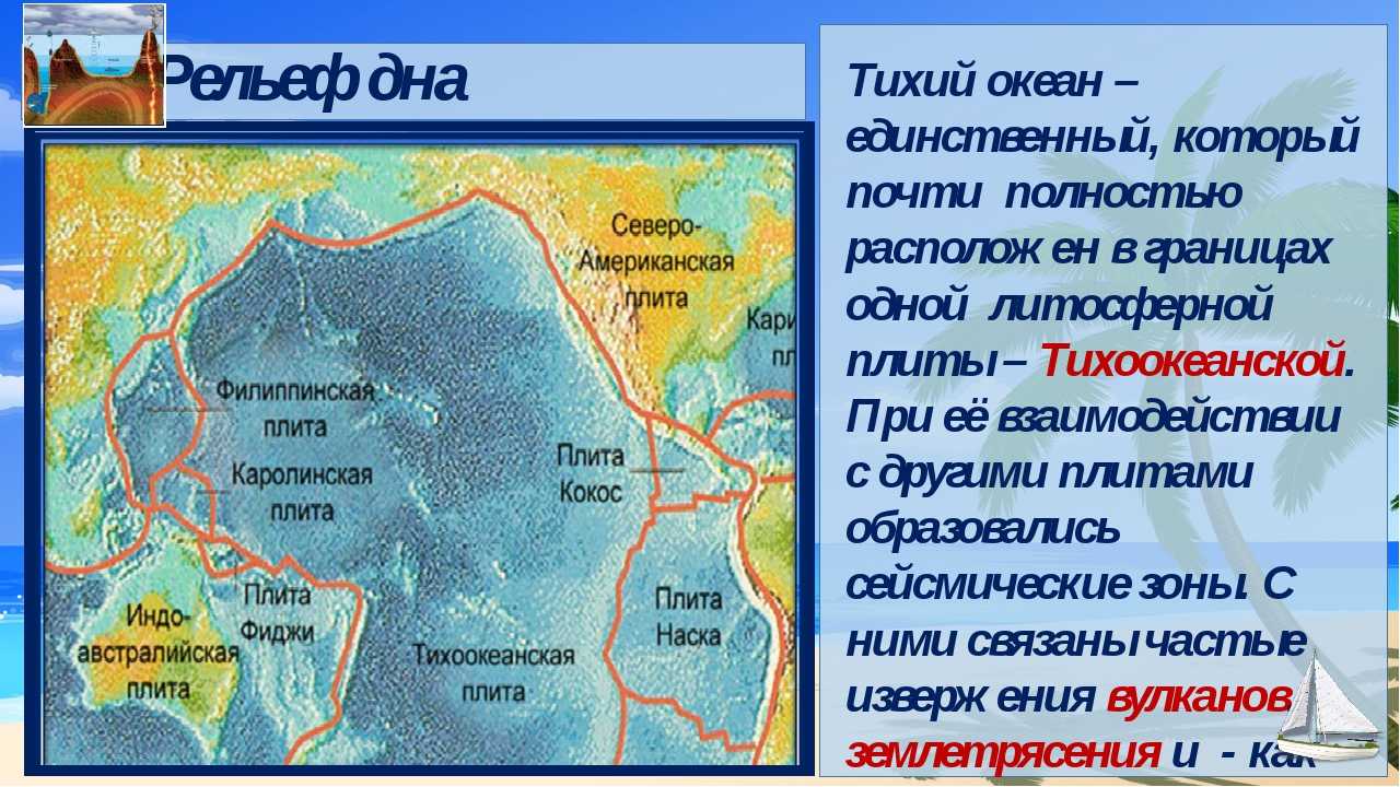 Тихий океан. всё самое интересное о самом древнем океане
