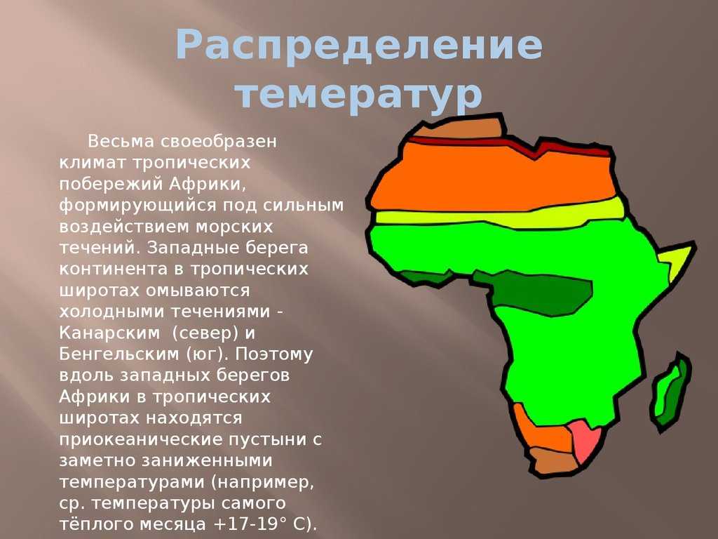 Климат африки