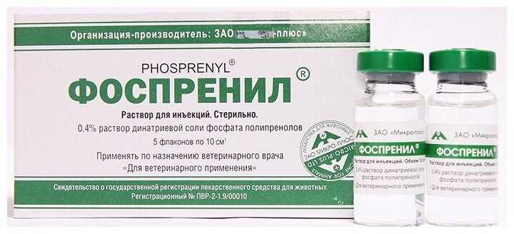 Краткая инструкция по применению препарата фоспренил