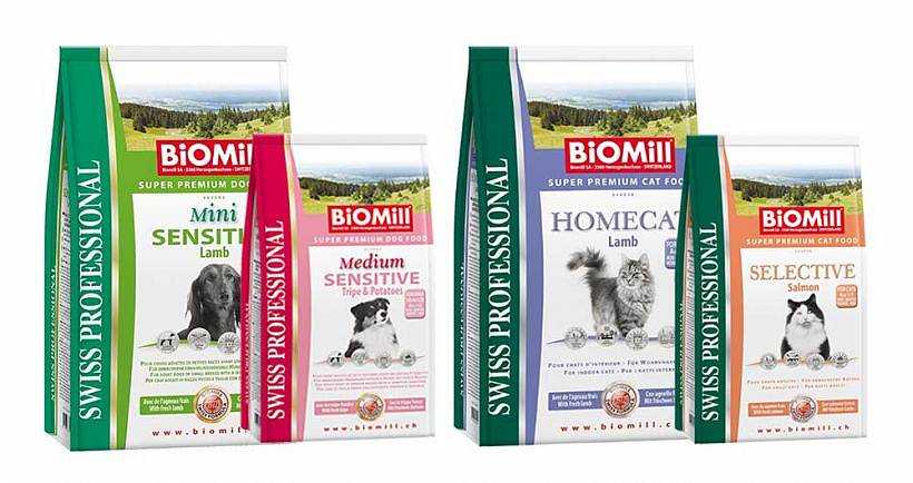 Biomill for dogs: composition, benefits