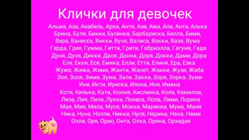 Клички для маленьких собак мальчиков и девочек
клички для маленьких собак мальчиков и девочек