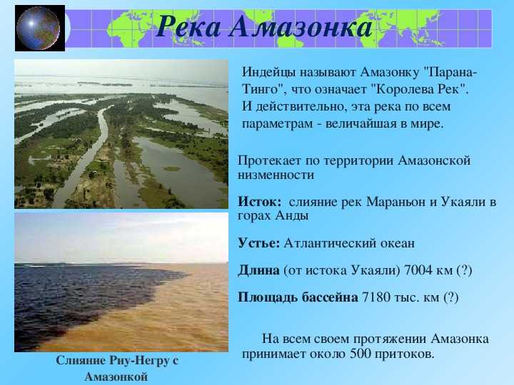 Своенравная рекордсменка – река амазонка