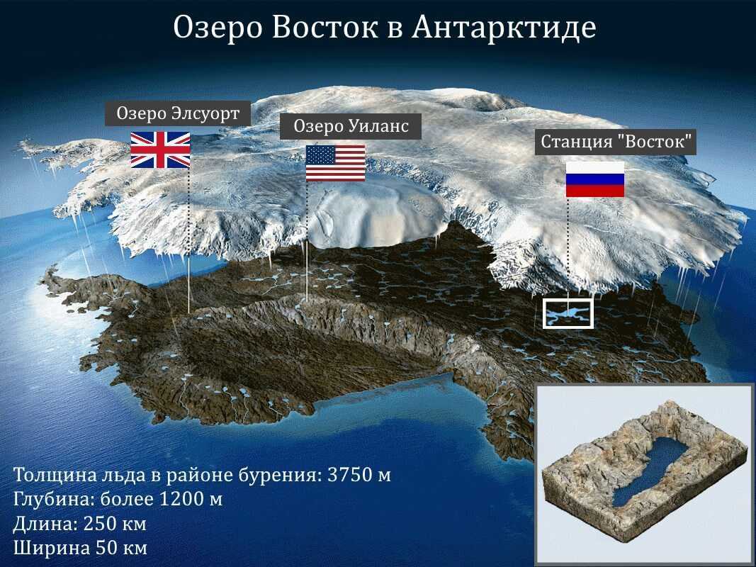 Наш ECOportal предлагает узнать, какая река самая длинная в Антарктиде, какие есть озера в Антарктиде Фото рек и озер Список