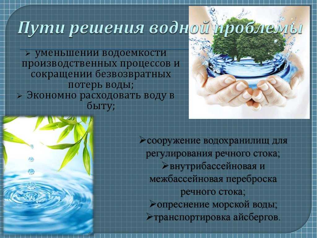 Истощение водных ресурсов - проблема, причины, последствия и пути решения