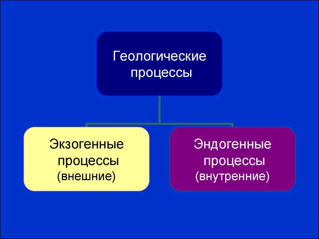 К эндогенным процессам формирования рельефа относятся: примеры и особенности