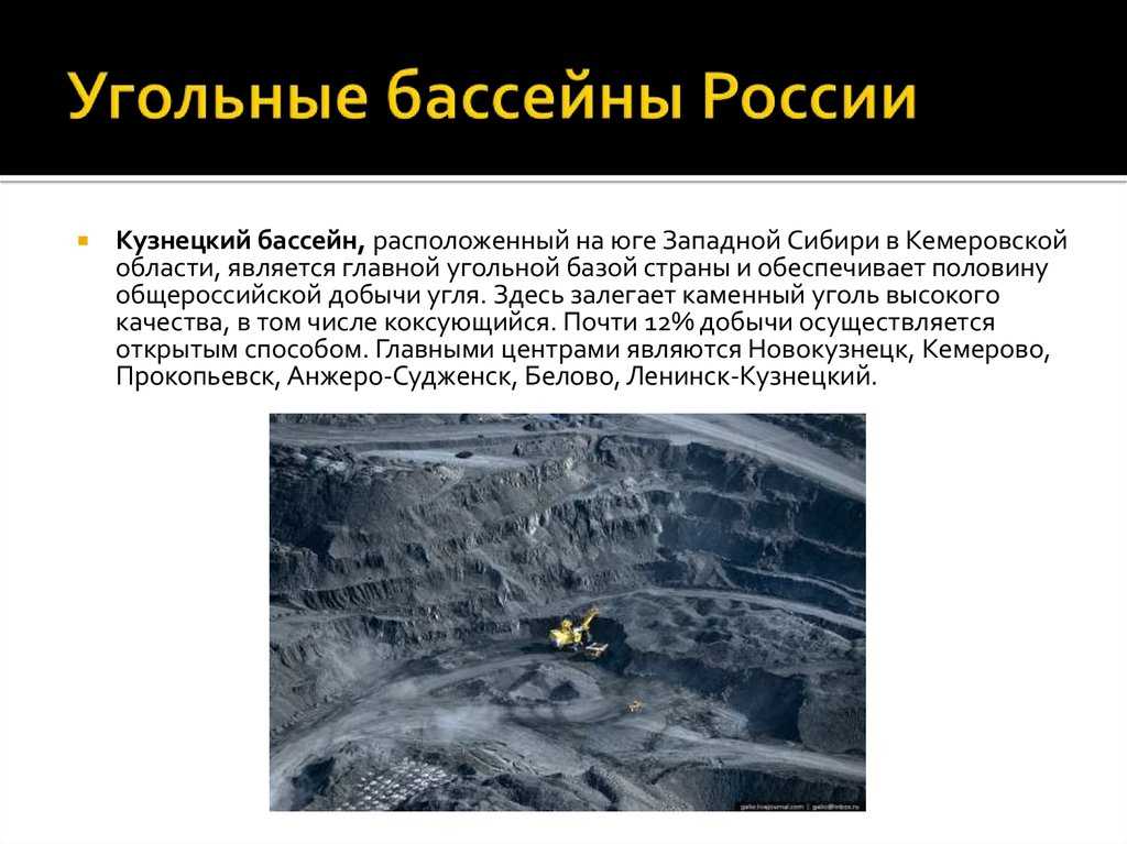 Печорский угольный бассейн: виды добываемого угля